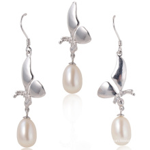 Silver with Freshwater Pearl, Pearl Set